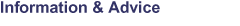 Information & Advice